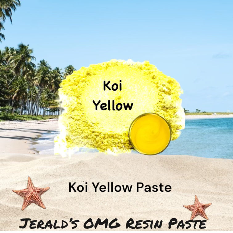 Yellow (Koi Yellow Resin Paste)