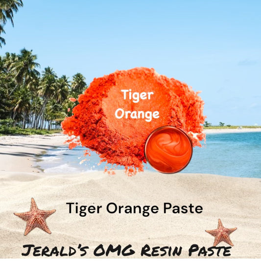 Orange (Tiger Orange Resin Paste Paste)