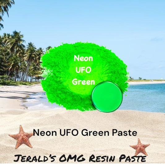 Neon UFO Green Resin Paste