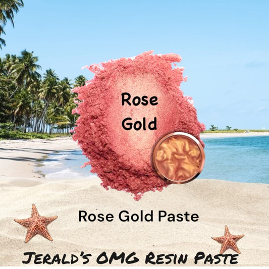 Gold (Rose Gold Resin Paste)