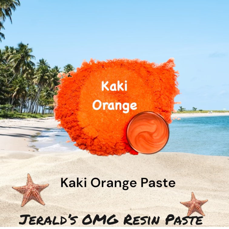 Orange (Kaki Orange Resin Paste)