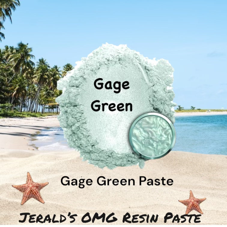 Green (Gage Green Resin Paste)