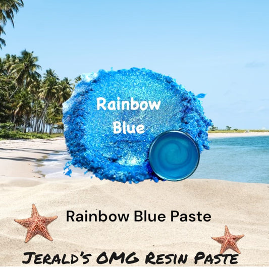 Blue (Rainbow Blue Resin Paste)