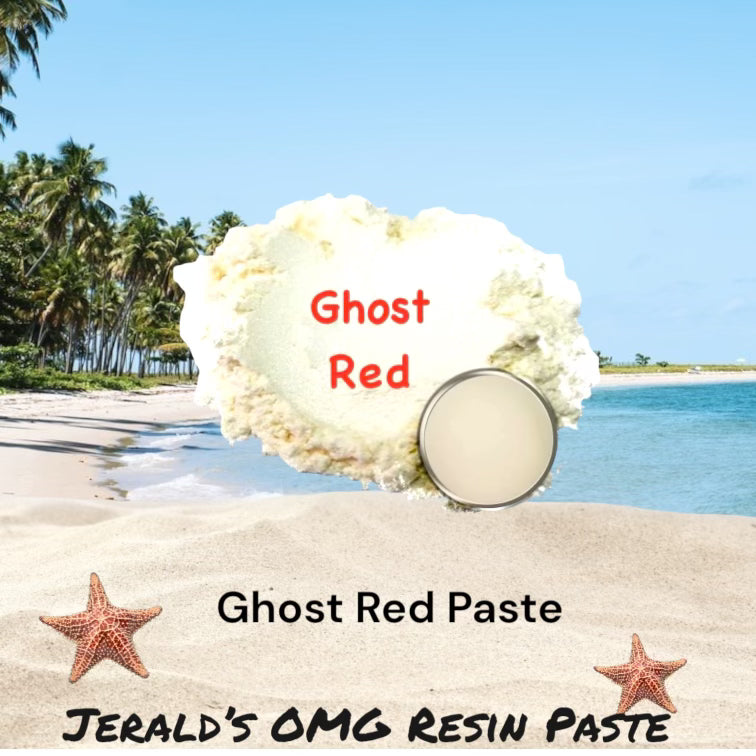 Ghost Red Resin Paste